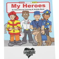 My Heroes Coloring Book