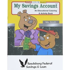 My Savings Account Coloring Book