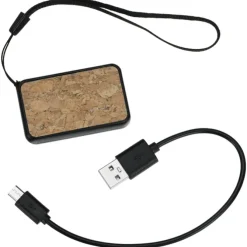 Nano Charge Power Bank - 1000 mAh - Cork