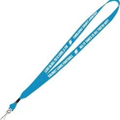 Neon Lanyard - 5/8 inches - Metal Swivel J Hook
