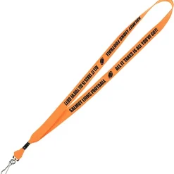 Neon Lanyard - 5/8 inches - Metal Swivel J Hook