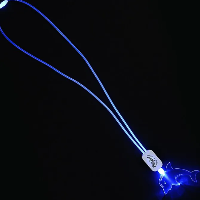 Neon LED Necklace - Dolphin
