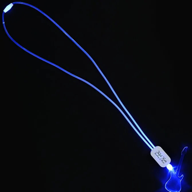 Neon LED Necklace - Guitar