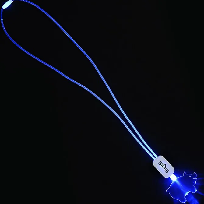 Neon LED Necklace - Pig