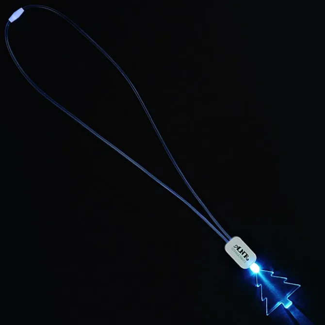 Neon LED Necklace - Pine Tree