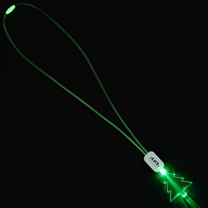 Neon LED Necklace - Pine Tree