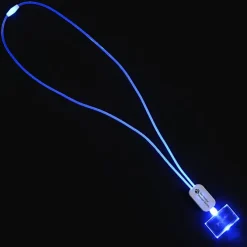 Neon LED Necklace - Rectangle