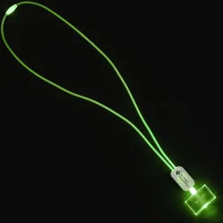 Neon LED Necklace - Rectangle