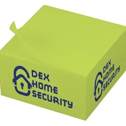 Neon Post-it® Cubes - 2 3/4 inches x 2 3/4 inches x 1 3/8 inches