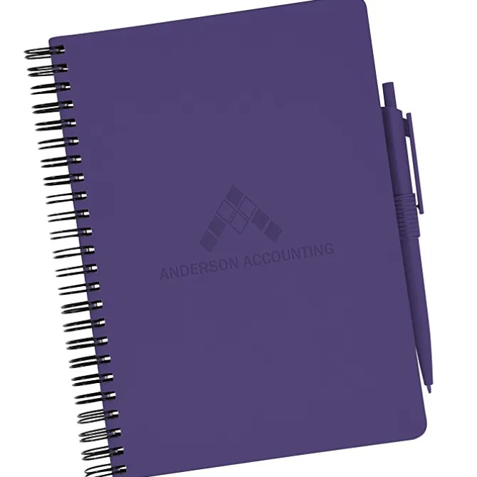 Neoskin Torres Spiral Notebook with Pen