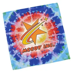 Neptune Cleaning Cloth - 5 1/2 inches x 5 1/2 inches - Tie-Dye