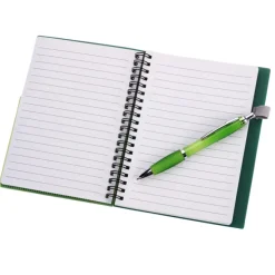 New Wave Pocket Notebook with Ballpoint Pen - 24 hr