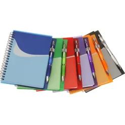 New Wave Pocket Notebook with Ballpoint Pen - 24 hr