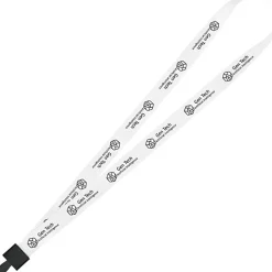 Non-Swivel Polyester Lanyard - 3/4 inch - 32 inches