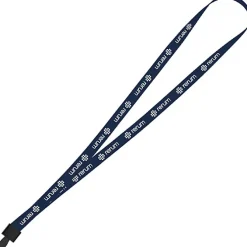 Non-Swivel Polyester Lanyard - 1/2 inch - 32 inches