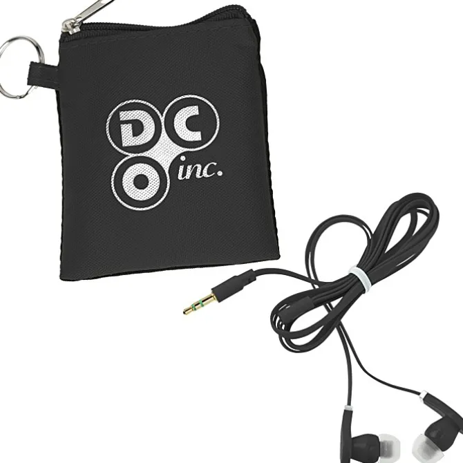 Noodle Earbuds with Pouch