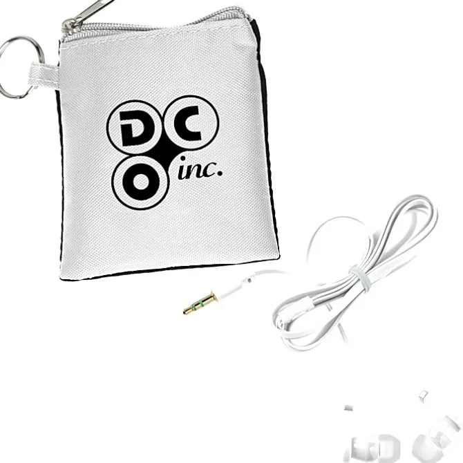 Noodle Earbuds with Pouch