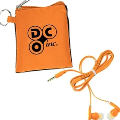 Noodle Earbuds with Pouch