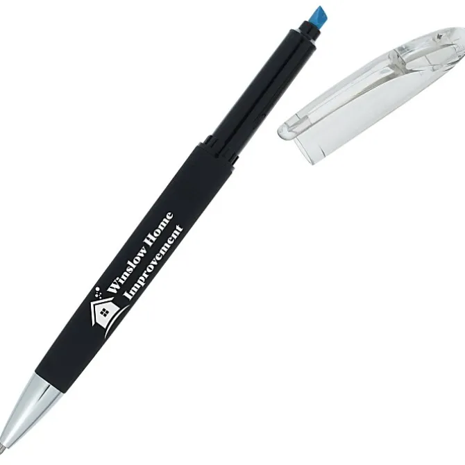 Nora Soft Touch Twist Pen / Highlighter - 24 hr