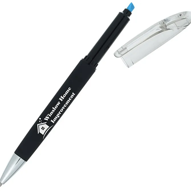 Nora Soft Touch Twist Pen / Highlighter - 24 hr