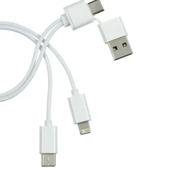Novi Duo Charging Cable with Phone Stand - USB-C - Full Color