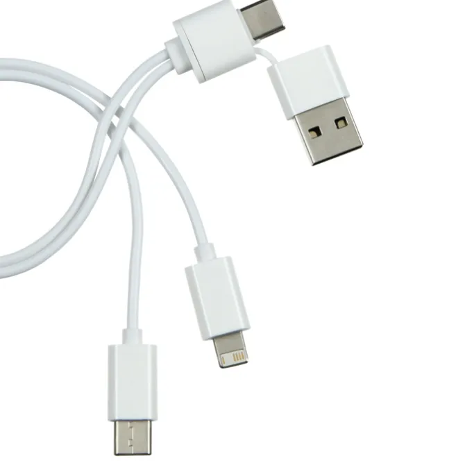 Novi Duo Charging Cable with Phone Stand - USB-C - 24 hr