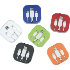 Novi Duo Charging Cable with Phone Stand - USB-C - 24 hr