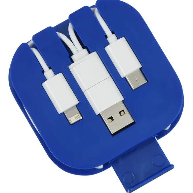Novi Duo Charging Cable with Phone Stand - USB-C - 24 hr