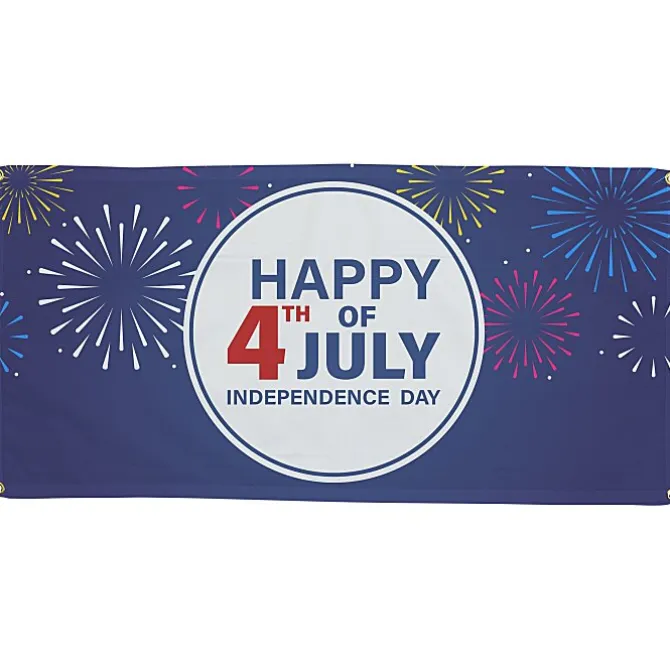 Nylon Event Banner - 2' x 4' - One Sided