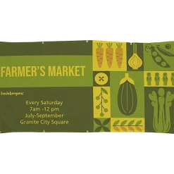 Nylon Event Banner - 4' x 8' - One Sided