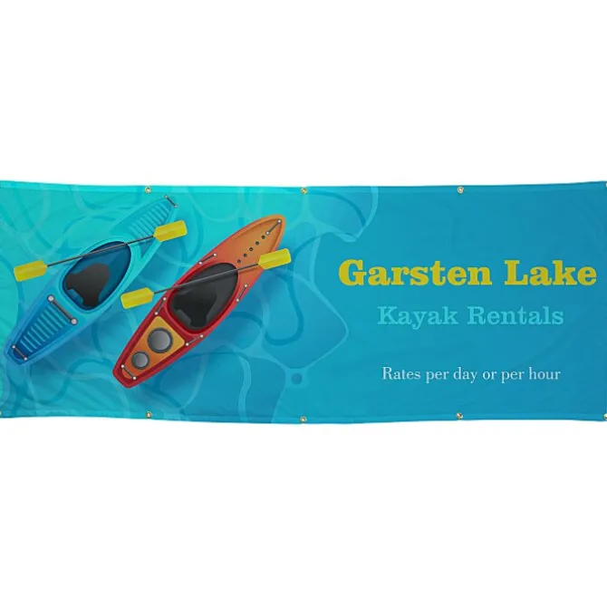 Nylon Event Banner - 3' x 8' - One Sided