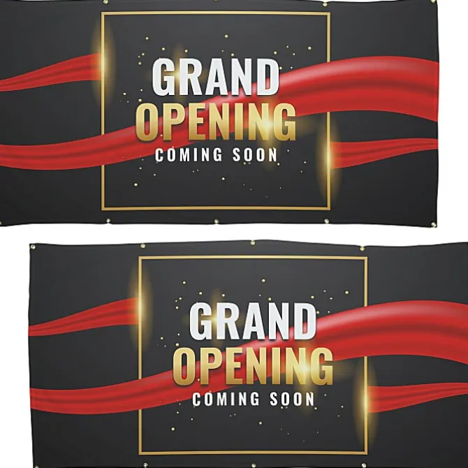 Nylon Event Banner - 4' x 8' - Two Sided