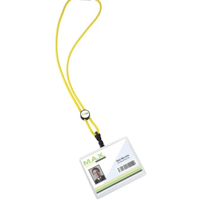 Nylon Power Cord Lanyard - Round