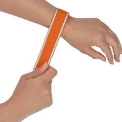 Nylon Reflective Slap Bracelet - 24 hr
