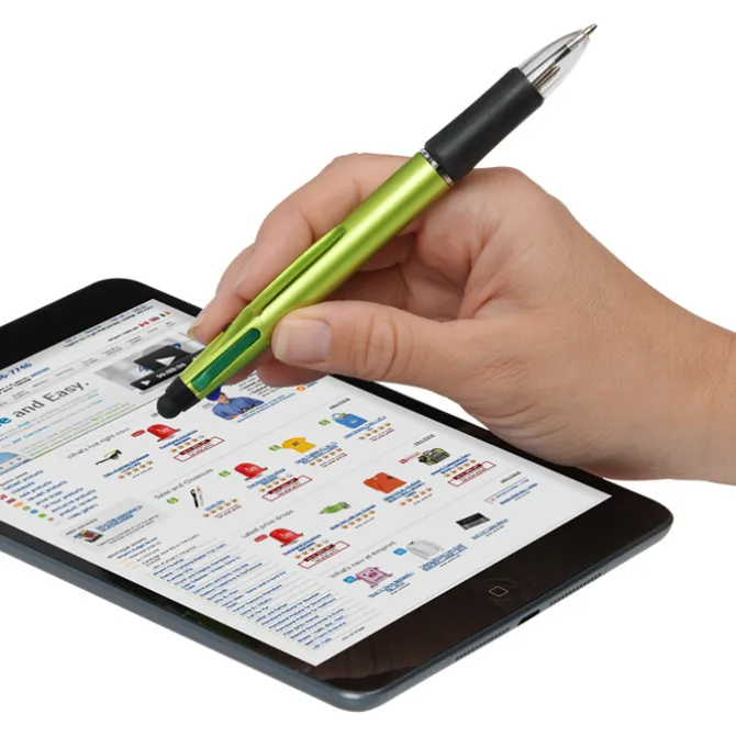 Orbitor 4-Color Stylus Pen - Metallic