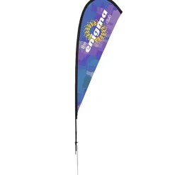 Outdoor Elite Nylon Sail Sign - 8' - One Sided