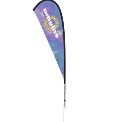 Outdoor Elite Nylon Sail Sign - 8' - One Sided