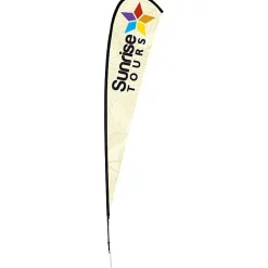 Outdoor Elite Nylon Sail Sign - 14' - One Sided
