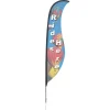 Outdoor Sabre Sail Sign - 13' - One Sided