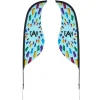 Outdoor Sabre Sail Sign - 9' - Two Sided
