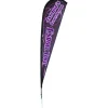 Outdoor Sail Sign - 11' - One Sided
