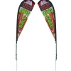 Outdoor Sail Sign - 6' - Two Sided