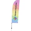 Outdoor Value Blade Sail Sign - 10 1/2 feet - One Sided