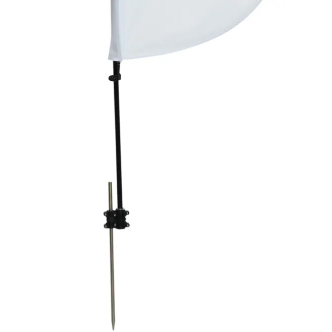 Outdoor Value Feather Sail Sign - 7 1/2 feet - One Sided