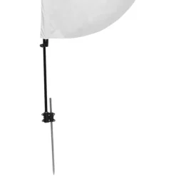 Outdoor Value Feather Sail Sign - 7 1/2 feet - Two Sided