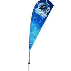 Outdoor Value Sail Sign - 9 1/2 feet - One Sided
