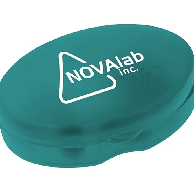 Oval Pill Box - Translucent