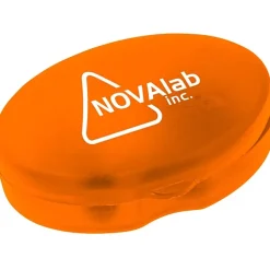 Oval Pill Box - Translucent