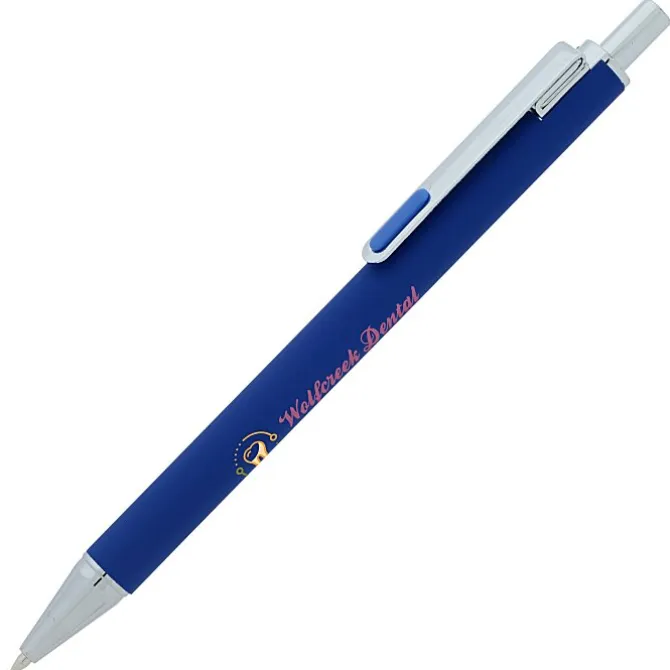 Owen Soft Touch Metal Pen - Full Color