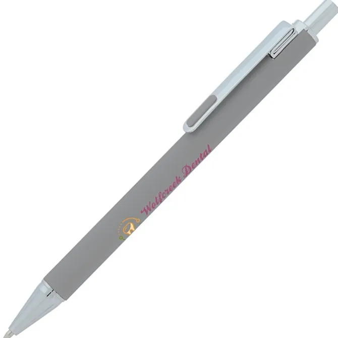 Owen Soft Touch Metal Pen - Full Color